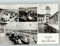 18609 O2337 Binz - Strand Sdtrandkörbe Schwan 4-Bildaufnahme AKU2
