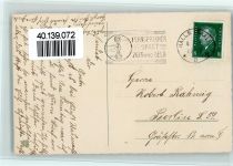 Rote Rosen zieren das Hufeisen Stempel Halle Saale 20 Hufeisen