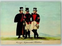Herzoglich Nassauiische Postillione um 1820 Postbote
