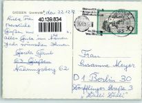 35390 W6300 Gießen , Lahn - Universität