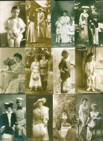 Adel Preußen Lot mit 92 AK, 1903-1925; überwiegend gute Erhaltung, teils gelaufen Adel Preußen Posten 21 bis 100 AK