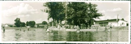 21465 W2057 Reinbek Klapp AK 2-fach Strandbad Hegersberg