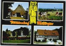 49497 W4532 Mettingen , Westf - Krankenhaus ,Pfarrheim
