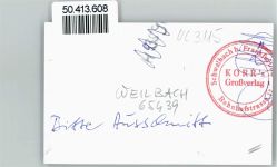 65439 W6093 Weilbach , Main-Taunus-Kr - Foto-Karte