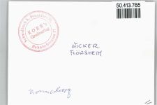 65439 W6093 Wicker , Main-Taunus-Kr - Foto-Karte