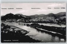 53639 W5330 Drachenfels - Fluss Baum Berg Haus
