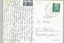 04736 O7305 Waldheim , Sachs - Bahnhofstraße Schloßstraße Uhr