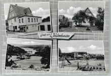 35075 W3554 Weidenhausen b Gladenbach - Pension Hartmann, Schwimmbad, Waldmühle