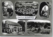 35104 W3540 Sachsenberg , Waldeck - Butzmühle, Chr. Jerrentrup