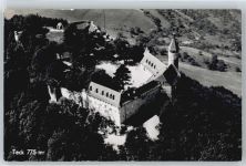 73277 W7311 Teck , Teck - Fliegeraufnahme Burg Baum Feld