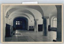82467 W8101 Klais - Schloss Elmau ,Innenansicht Halle Marke entfernt