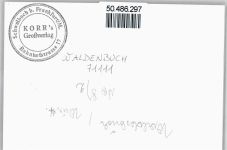 71111 W7035 Waldenbuch - Foto-Karte
