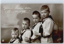 4 Söhne Adel Kronprinzessin Cecilie