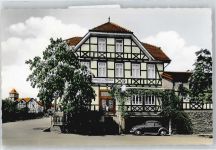 34549 W3593 Kleinern - Gasthaus Pension zum Wesetal Auto Baum