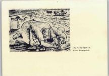 Ewald Ernenputsch , Kartoffelleserin Künstler