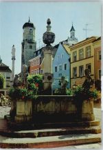 82362 W8120 Weilheim i. OB - Marienplatz