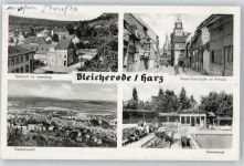 99752 O5502 Bleicherode - Löwenburg, Schwimmbad, Maxim-Gorki-Straße