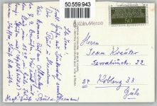 50667 W5000 Köln Junkersdorf 306 , Rheinl - Kirche, Weiher