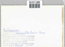 35075 W3554 Erdhausen Foto AK Foto-Karte, Künstlerhaus Lenz