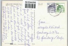 93167 W8411 Falkenstein , Oberpf - Kirche Schwimmbad Wald