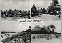 18374 O4241 Zingst , Ostseebad - Strand, Siedlung