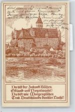 Marienburg Malbork - Deutscher Ostbund Nr, 2 Zeichnungen von W, Lenz