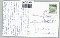 34474 W3549 Wrexen - Fachwerk, Burg