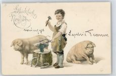 Schwein, Neujahr Schmied