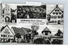 91322 W8554 Gräfenberg , Oberfr - Hotel Alte Post, Strassenansicht
