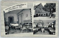 85084 W8077 Langenbruck , Kr Pfaffenhofen a d Ilm - Gasthof Müller