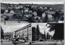 06507 O4304 Friedrichsbrunn - Gesamtansicht, Kulturhaus, Park