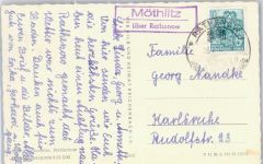 14712 O1830 Rathenow - Landpoststempel Möthlitz