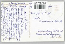 07929 O6555 Saalburg , Saale - Stausee , Bleilich-Talsperre , Marke entfernt AKU2