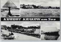 18292 O2602 Krakow a See - Teilansicht, Schiffsanleger