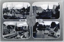 21680 W2160 Stade , Niederelbe - Hafen, Börnepartiem Am Burggraben
