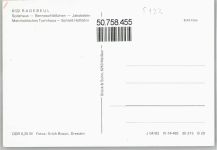 01445 O8122 Radebeul - Spitzhaus, Bennoschlösschen, Jakobstein, Meinholdsches Turmhaus, Schloss