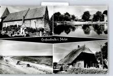23775 W2443 Großenbrode - Kirche, Strand, Seepartie