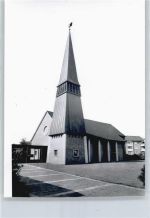 25436 W2082 Tornesch FOTO KEINE AK Foto mit Negativ, Kirche