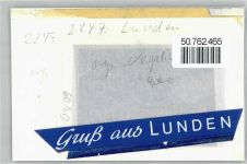 25774 W2247 Lunden , Holst FOTO KEINE AK Foto mit Negativ