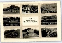87527 W8972 Ofterschwang - Alpe Eck, Riedberger Horn, Sigiswang, Wielenberg