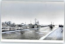 25541 W2212 Brunsbüttelkoog - Hafen, Foto mit Negativ