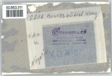 25541 W2212 Brunsbüttelkoog - Hafen, Foto mit Negativ