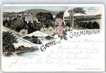23714 W2423 Bad Malente-Gremsmühlen Lithographie
