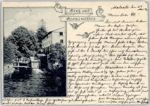 23714 W2423 Malente-Gremsmühlen - Wassermühle