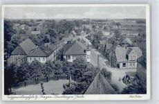 29303 W3103 Bergen , Kr Celle - Truppenübungsplatz, Blick von Kirche