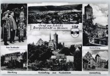 36110 W6407 Schlitz - Trachten, Gesamtansicht, Hinterburg, Worderburg