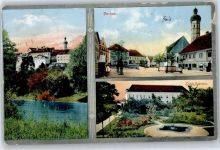 85221 W8060 Dachau Gebrauchsspuren Schloßgarten