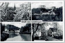 42799 W5653 Leichlingen (Rheinland) - Kirche, Am Hasensprung, Balken, Haus Vorst