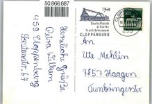49661 W4590 Cloppenburg - Kirche, Freibad, Teilansichten