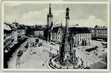 Olomouc Olmütz - Platz, Straßenbahn
